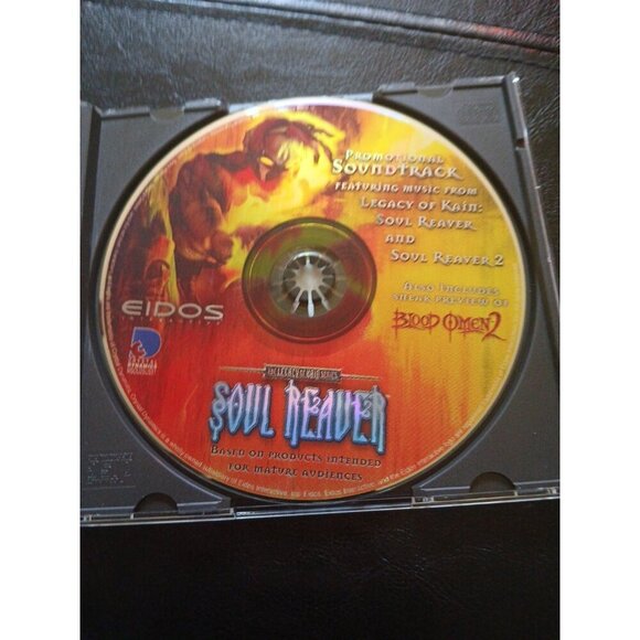 The Legacy Of Kain Series: Soul Reaver Promotional Soundtrack - Rare Vg!! - Picture 3 of 5